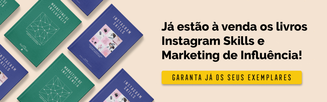 📘📗 GARANTA JÁ os livros capa dura INSTAGRAM SKILLS e MARKETING DE INFLUÊNCIA